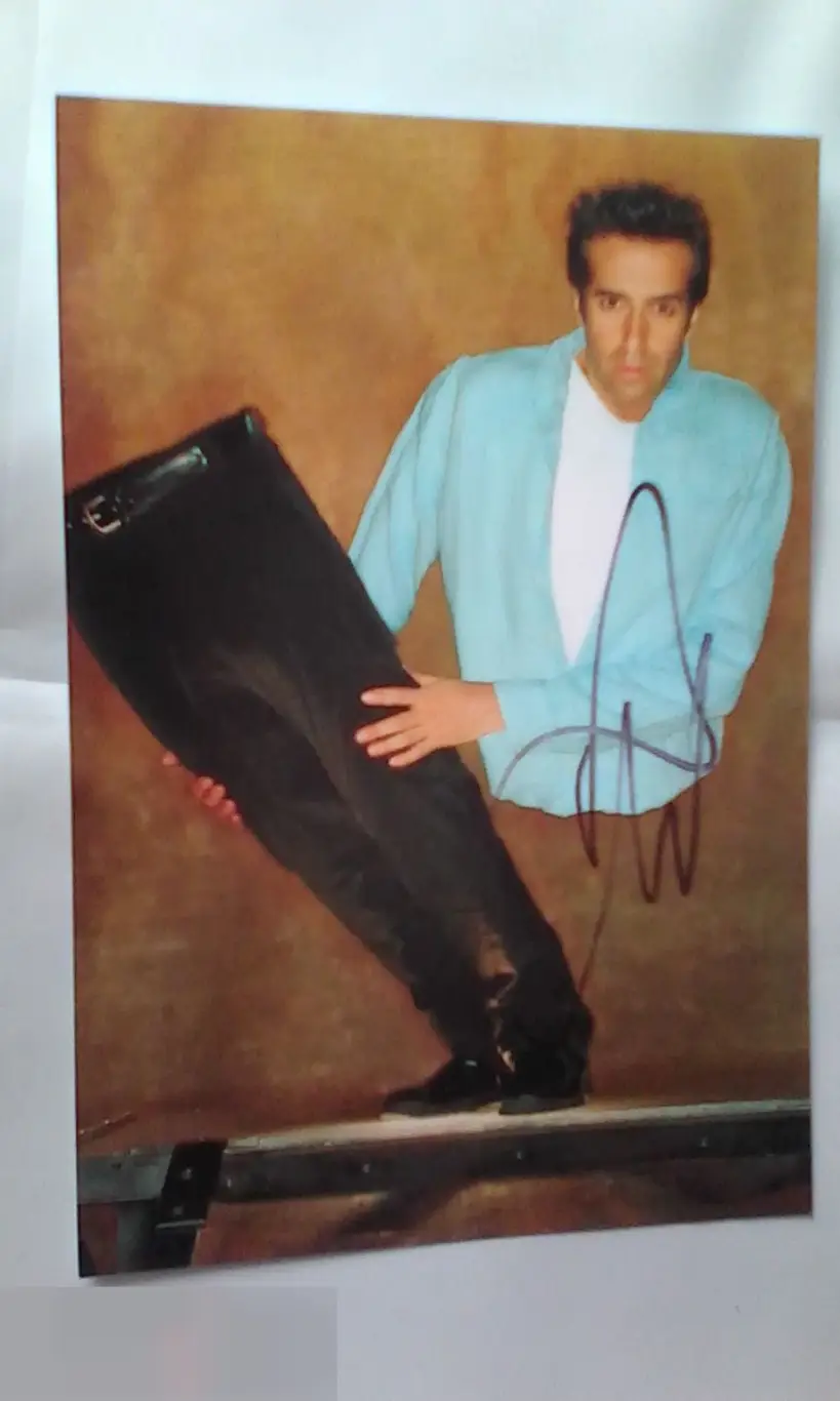 Дэвид Копперфильд автограф на фото