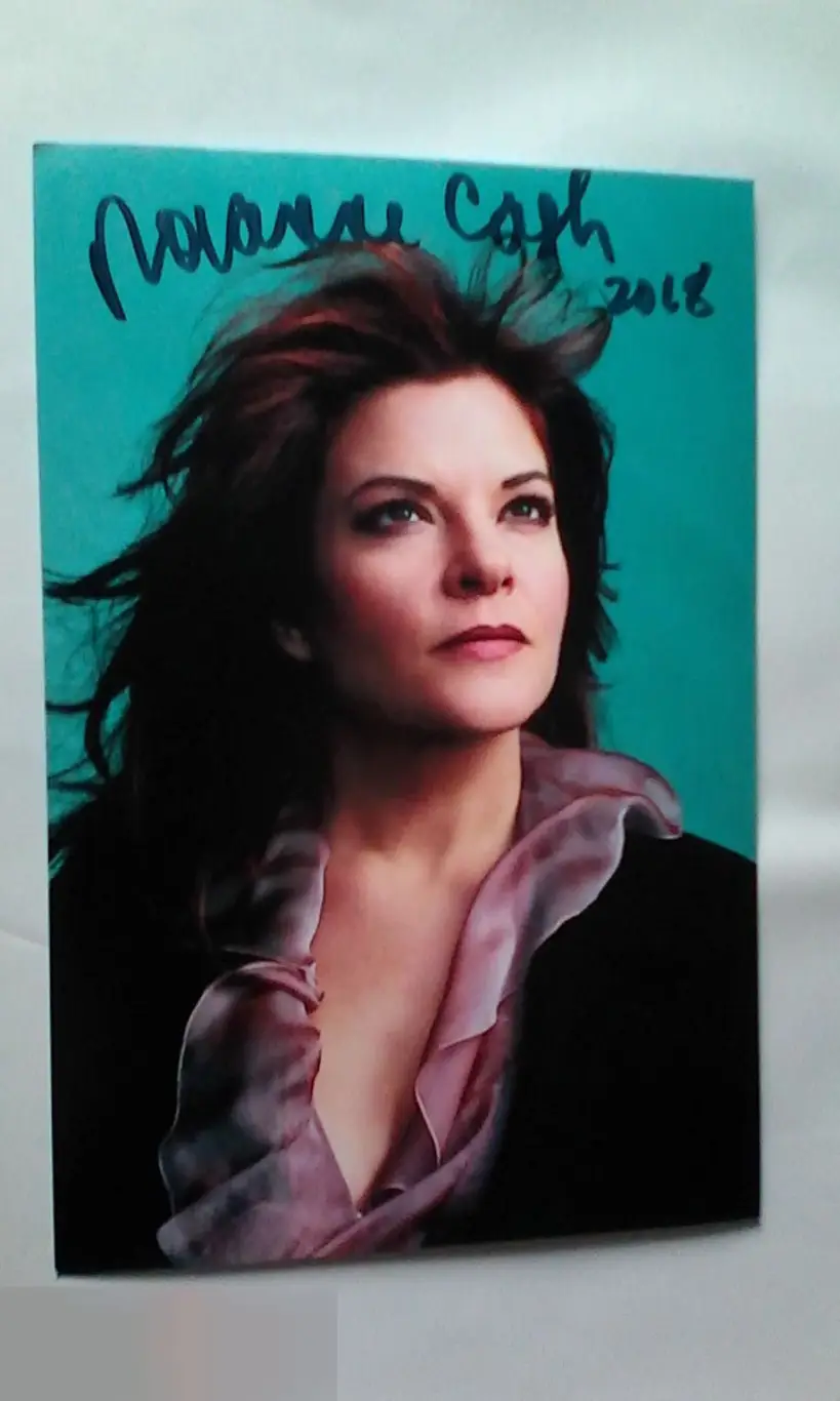 Розанна Кэш автограф на фото