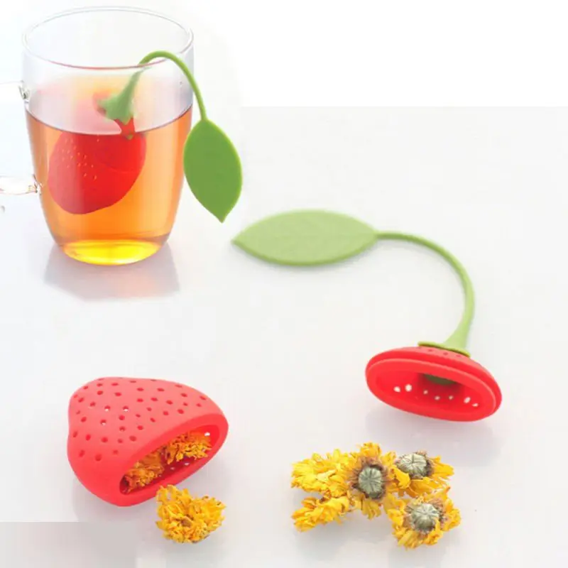 Ситечко для чая клубника 2