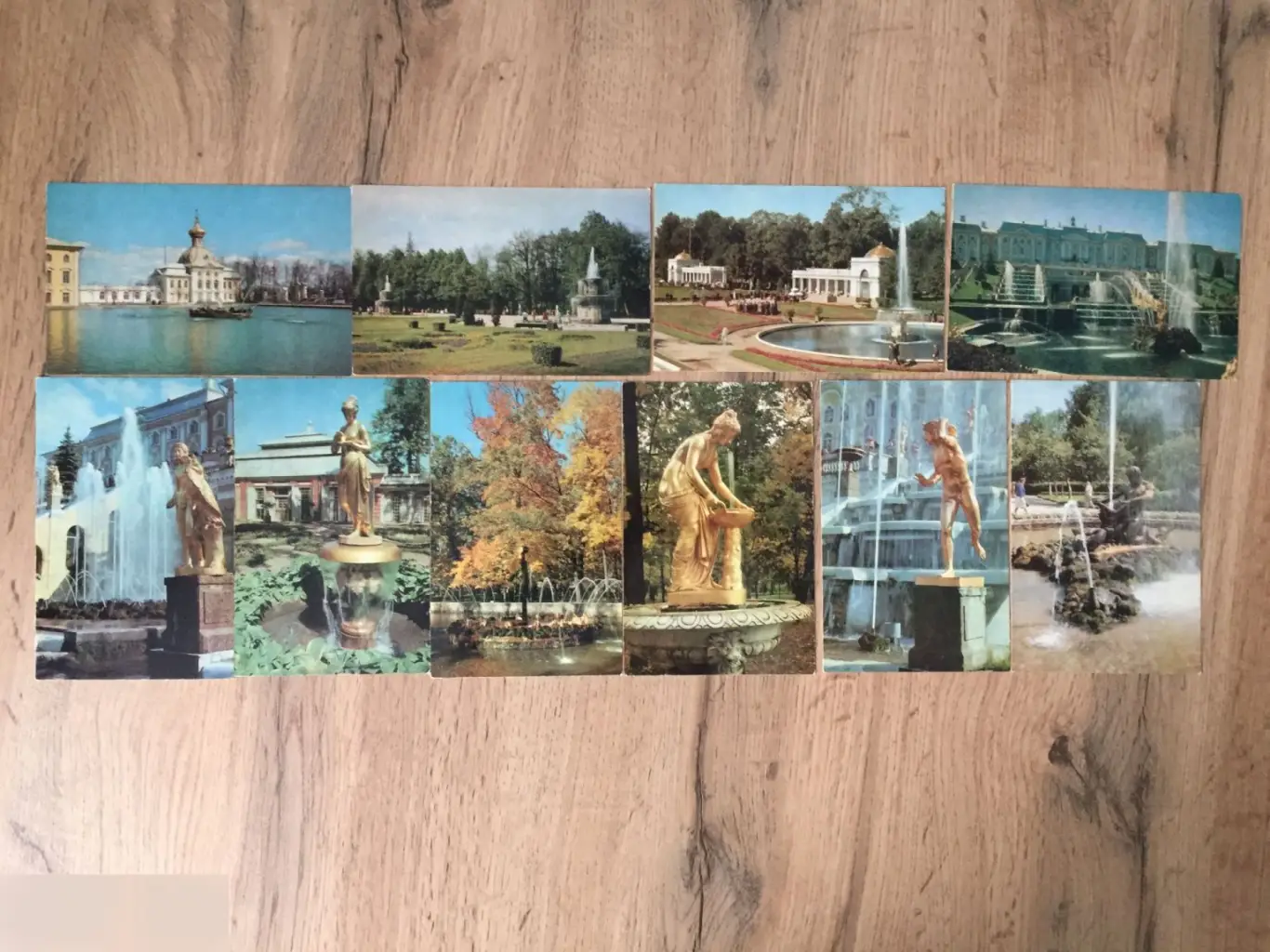 Петродворец 1975 СССР открытки