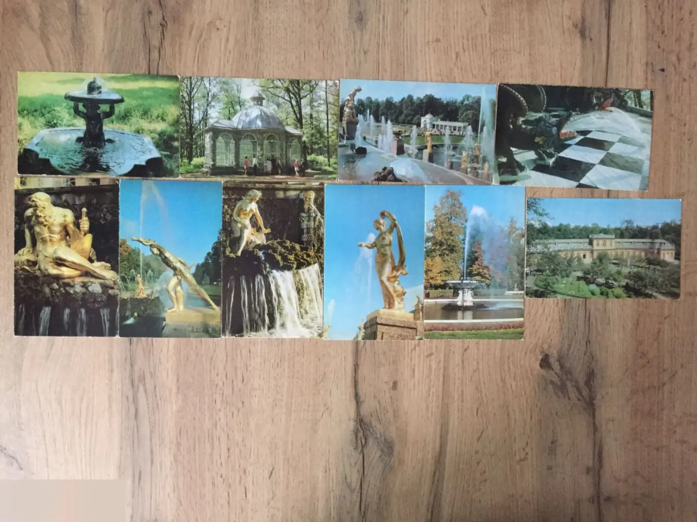 Петродворец 1975 СССР открытки