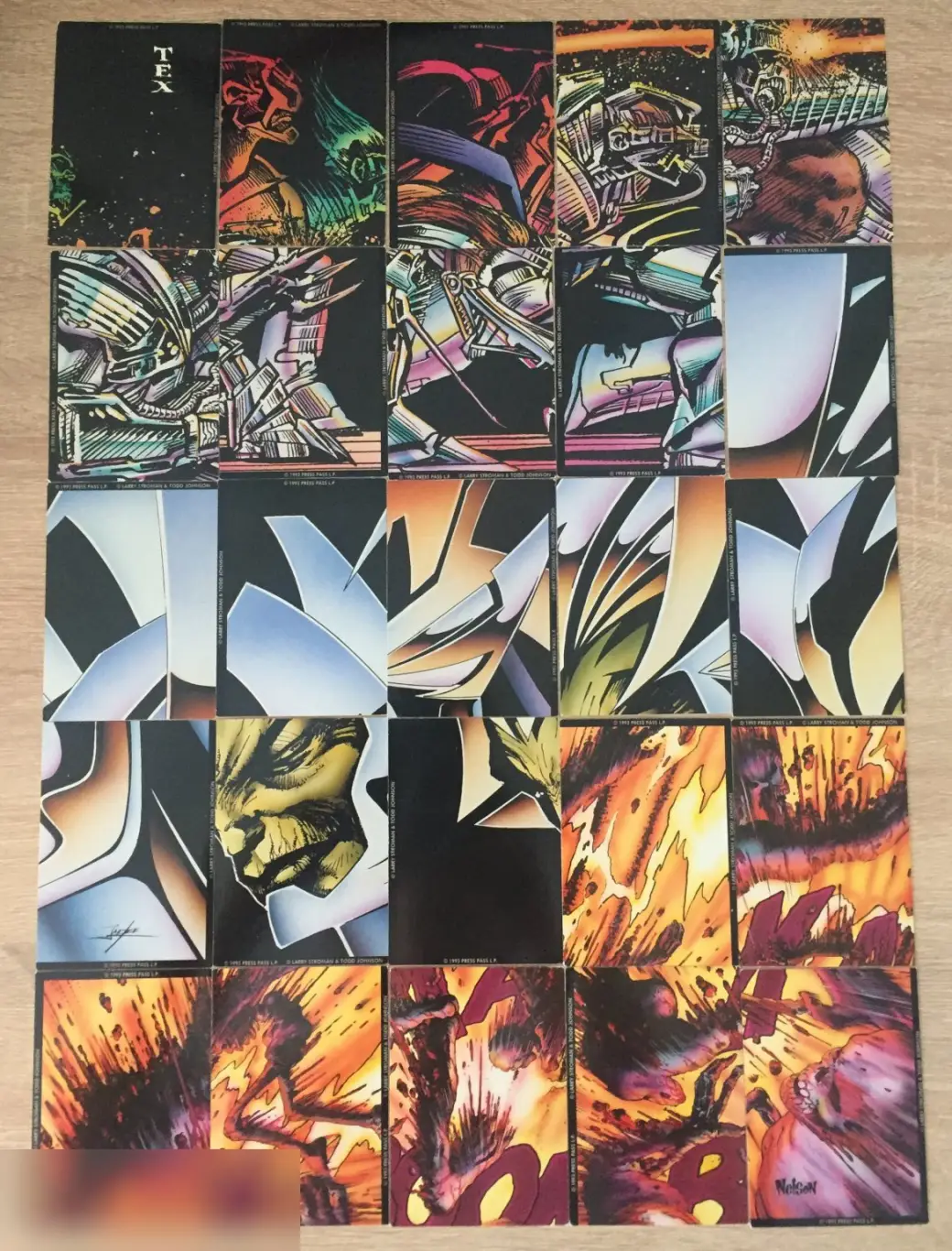 Larry Stroman & Todd Johnson 88 коллекционных карточек Press Pass 1993 1