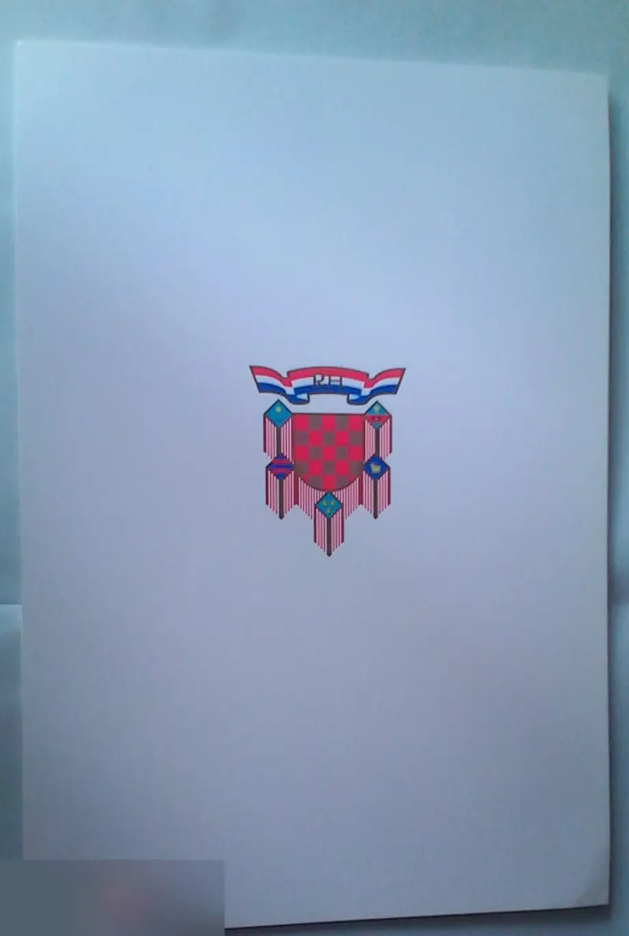 Степан Месич автограф 1