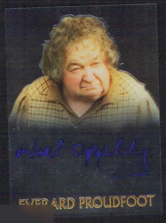 Ноэль Эпплби лимитированная карточка с автографом Властелин колец