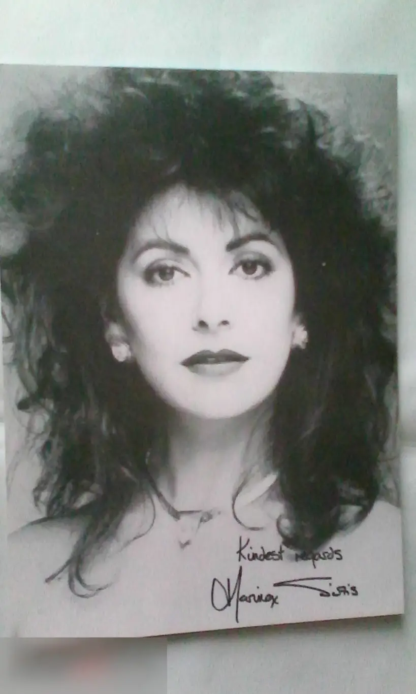 Марина Сиртис напечатанный автограф принт