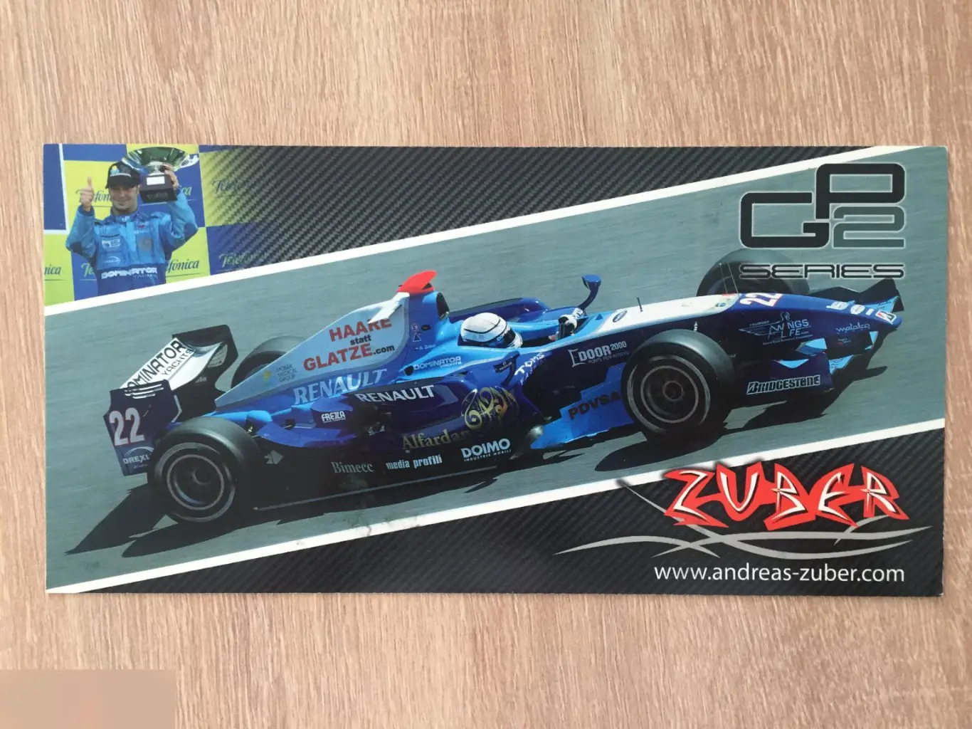 Андреас Цубер автограф 1