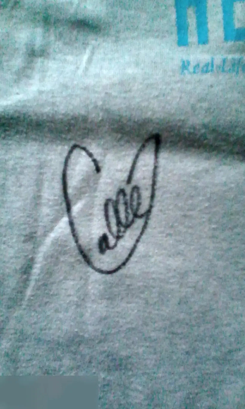 Холли Берри ношеная футболка с автографом и письмом подлинности 1