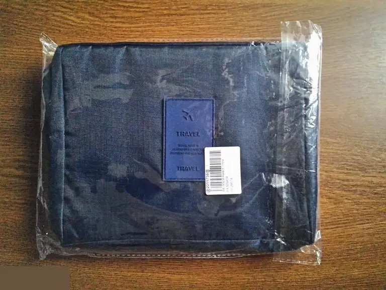 Косметичка дорожная синяя 3