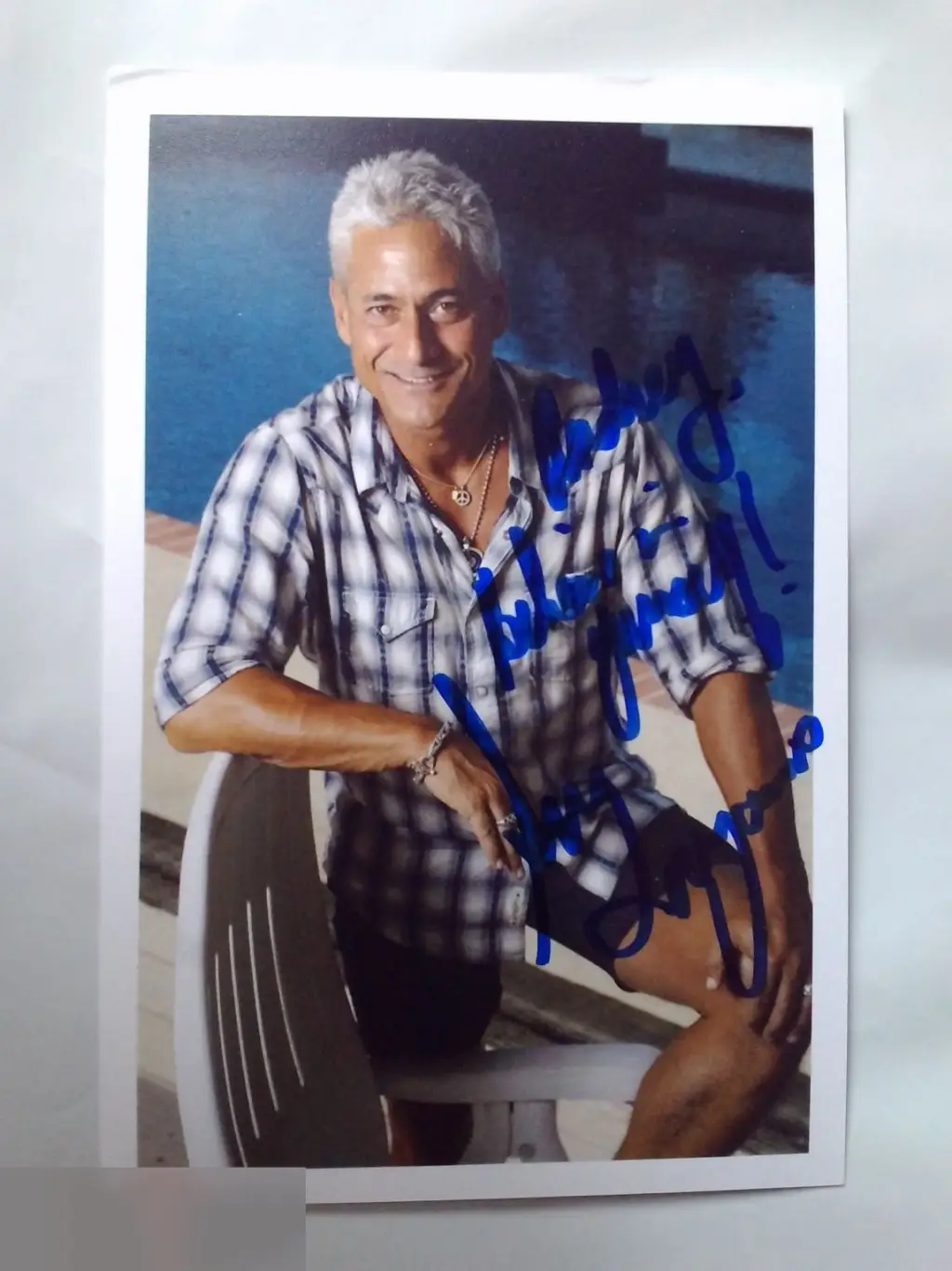 Грег Луганис автограф