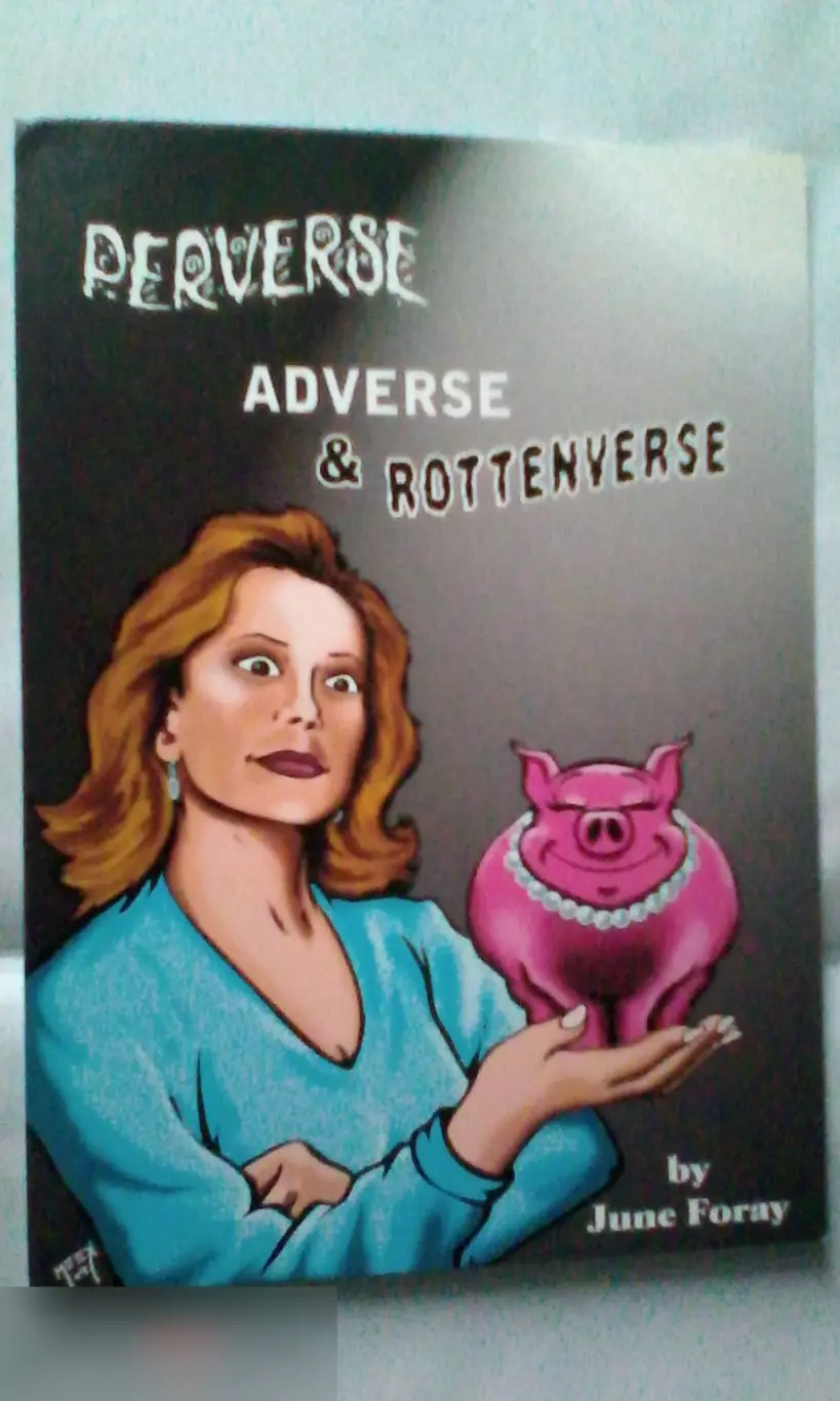 Джун Форей автограф на открытке 1