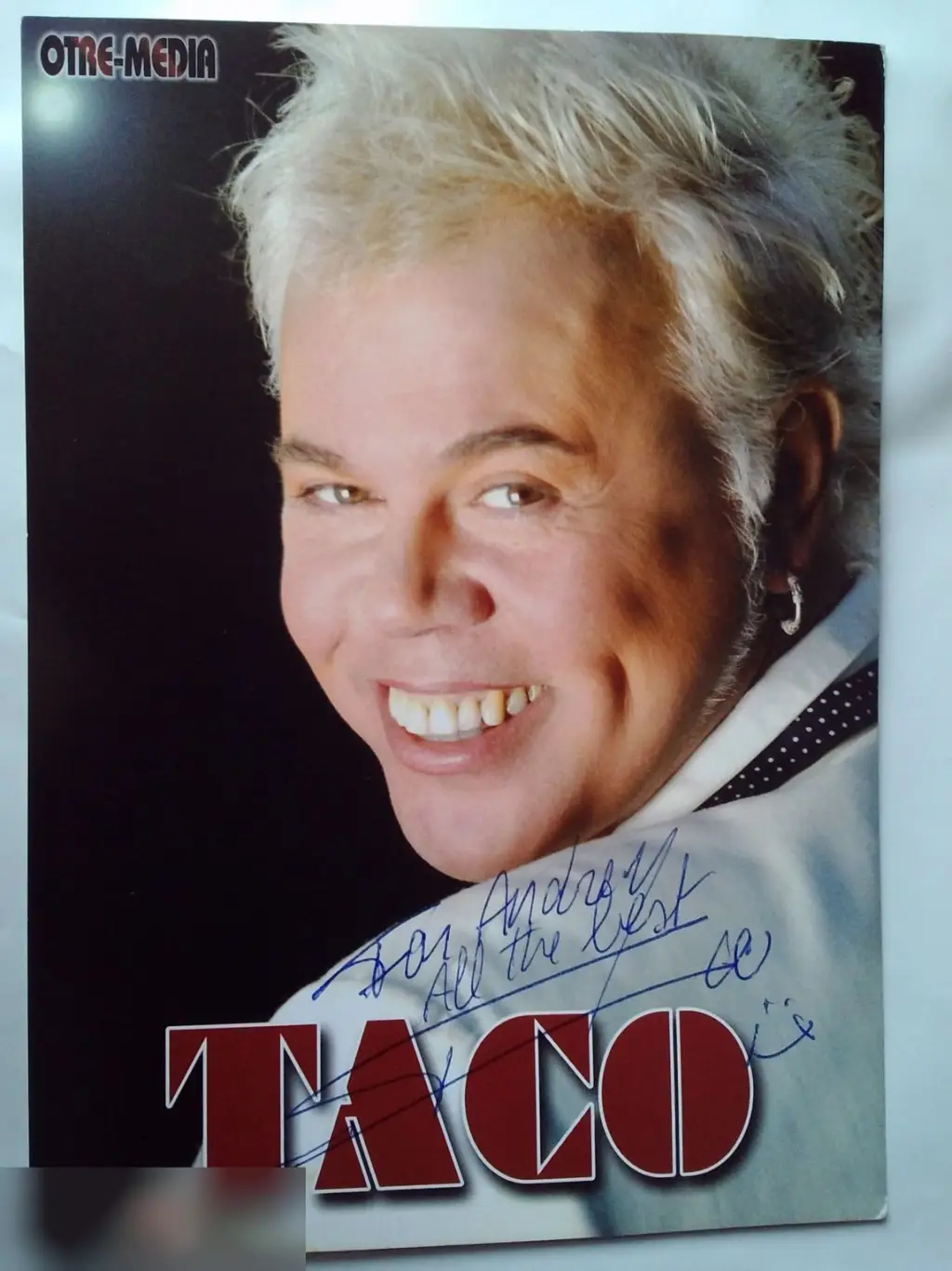 Тако Окерси автограф