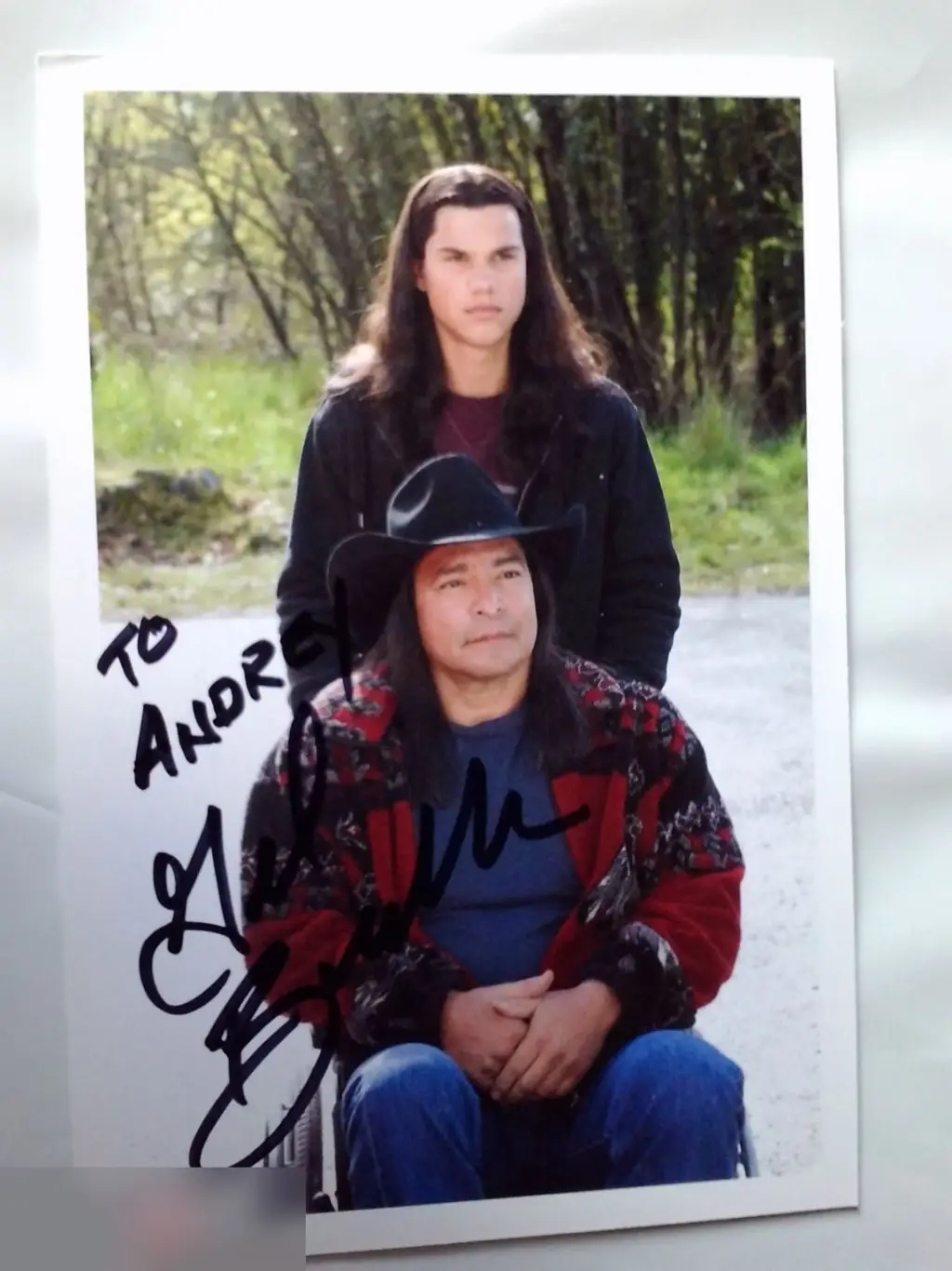 Джил Бирмингем автограф Сумерки