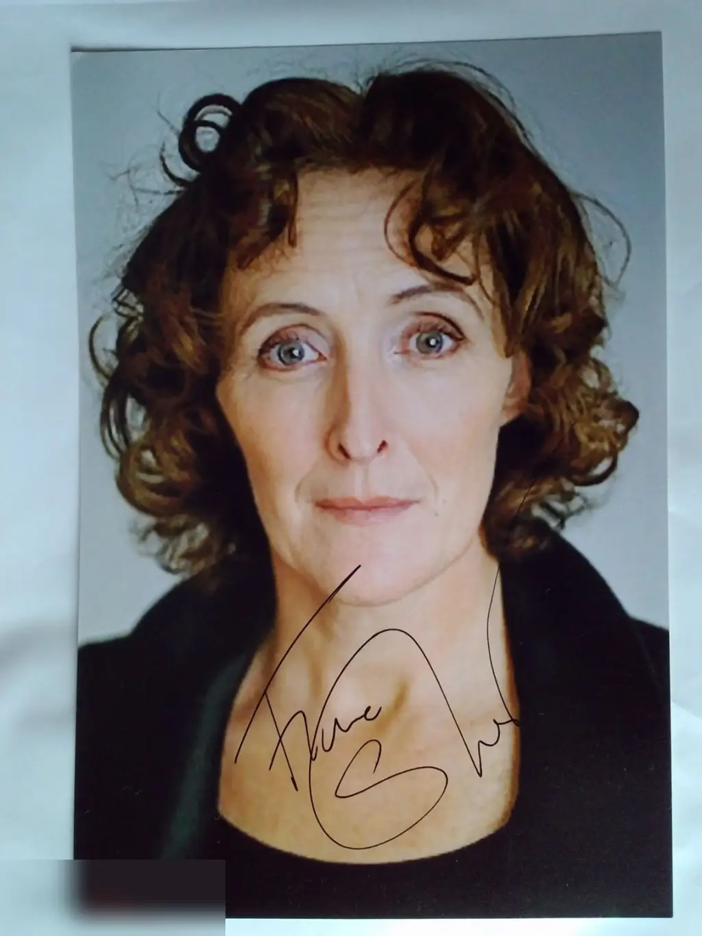 Фиона Шоу автограф на фото