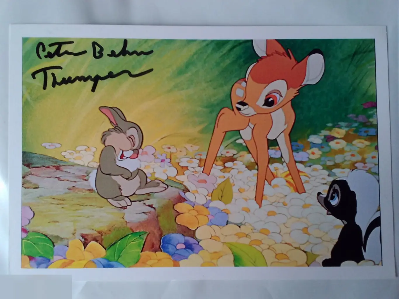 Питер Бен автограф