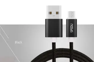 Micro USB кабель Spedu 150 см черный