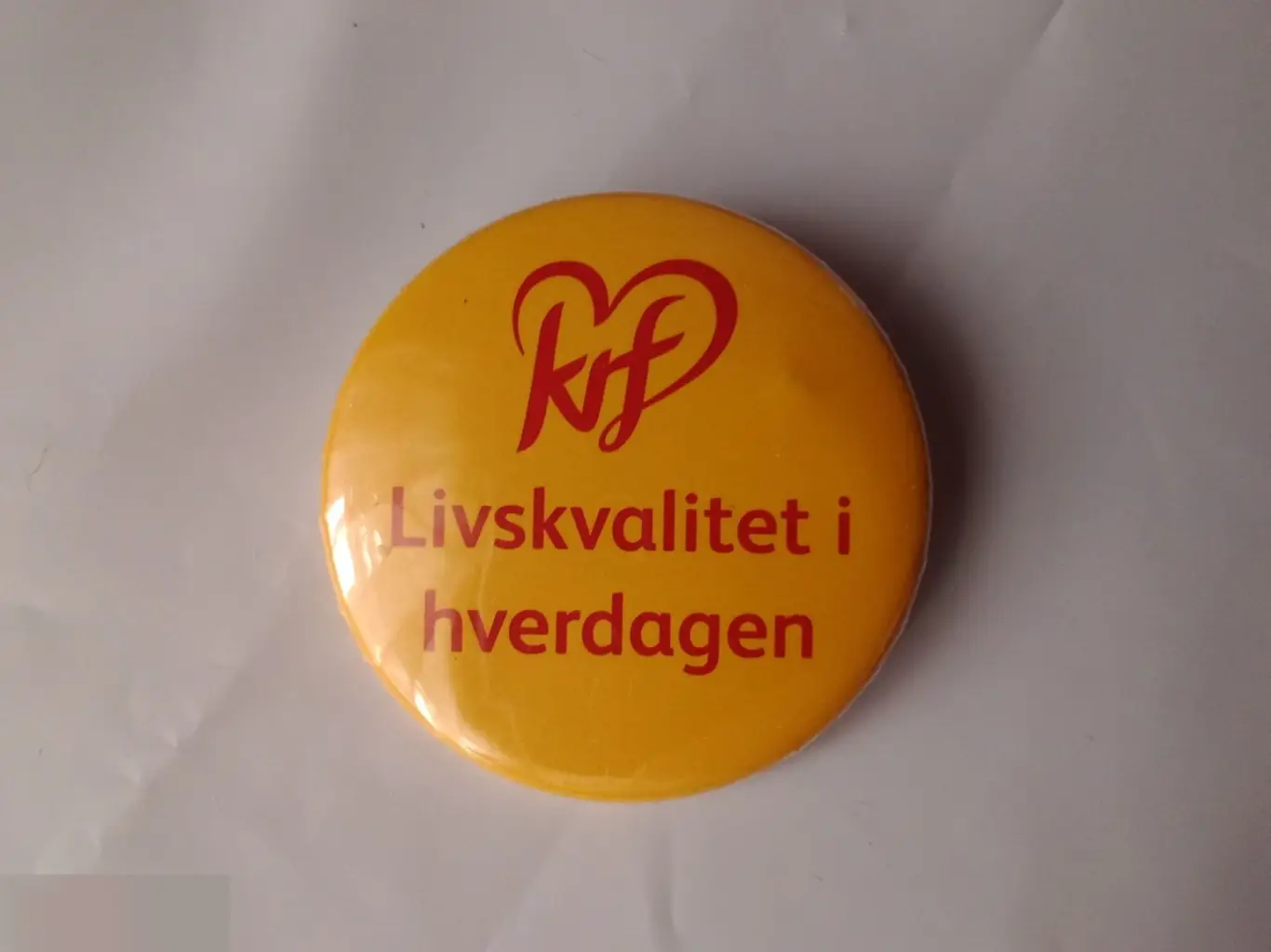 Значок Livskvalitet i hverdagen
