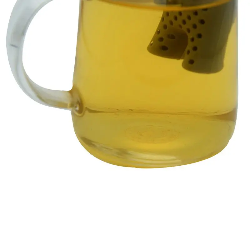 Ситечко для чая человек серый 1