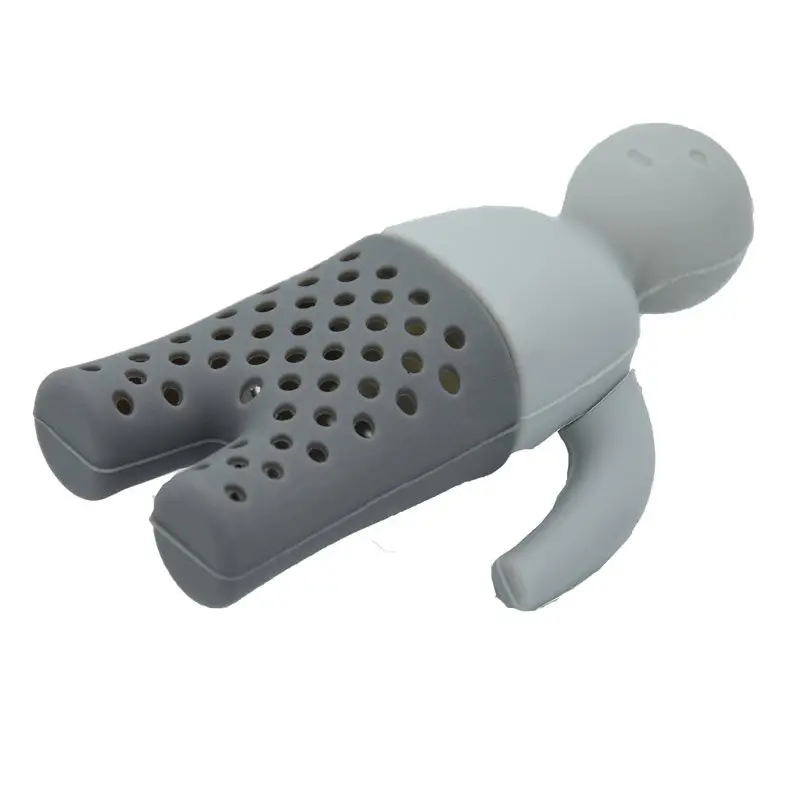 Ситечко для чая человек серый 3