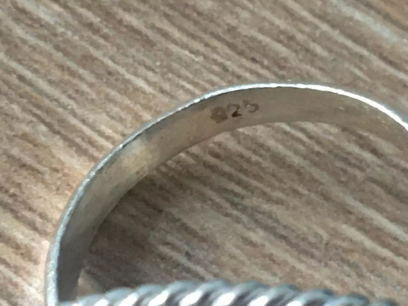 Серебряное кольцо с опалом проба 925 5