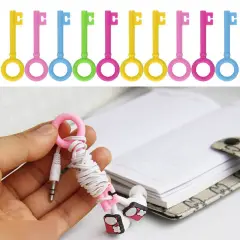 Держатель для наушников проводов ключ