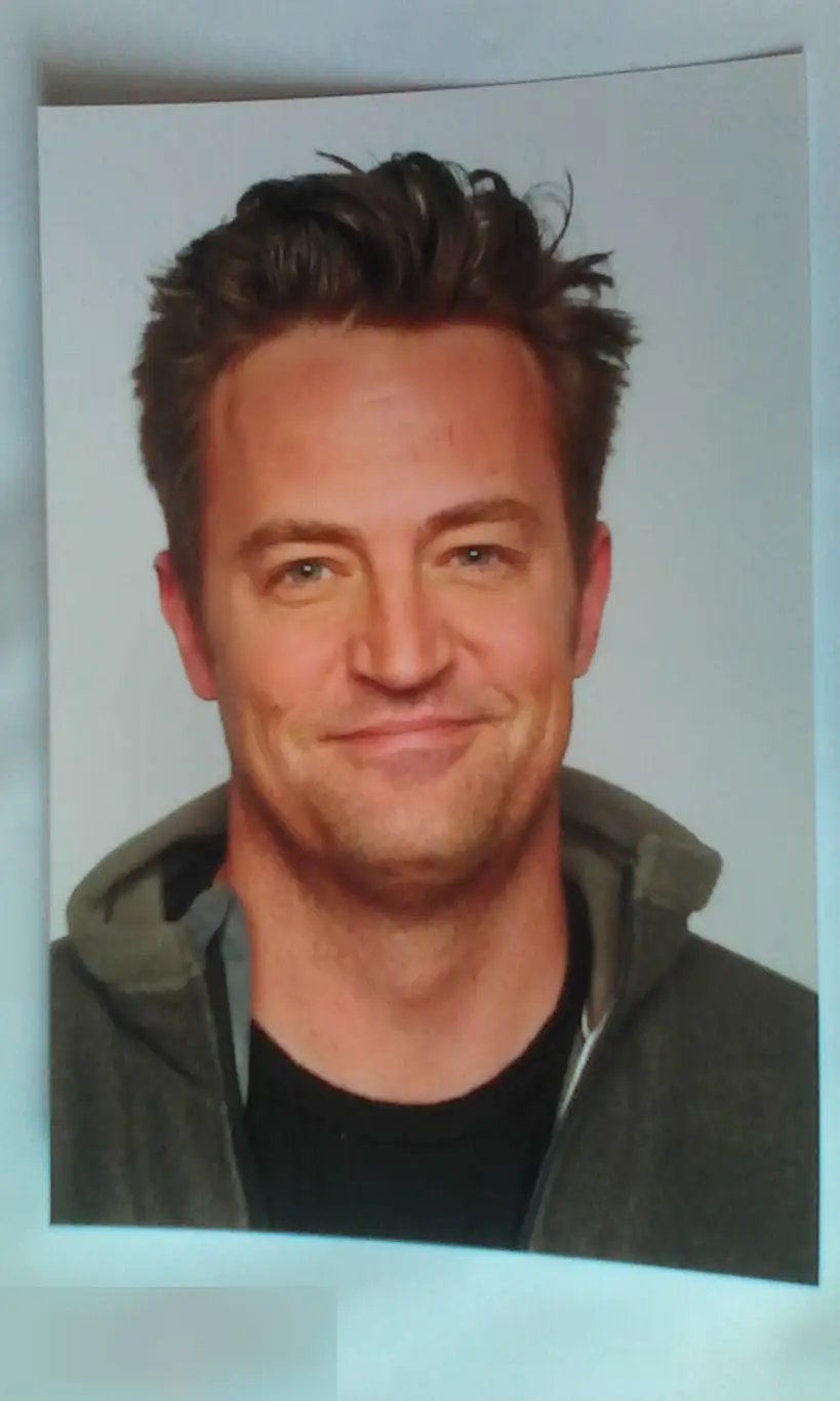 Мэттью Перри актёр современное фото 10*15 см