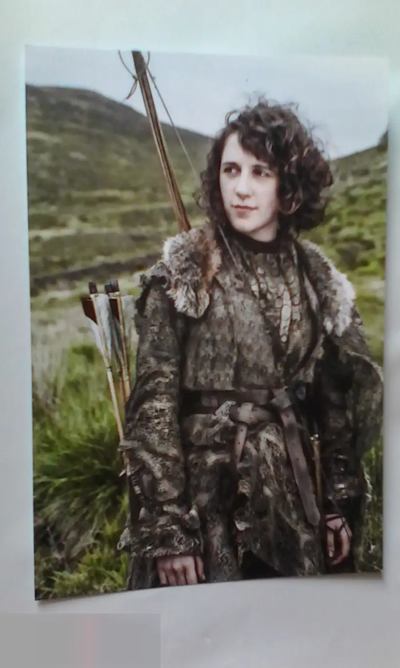 Элли Кендрик современное фото 10*15 см Игра престолов