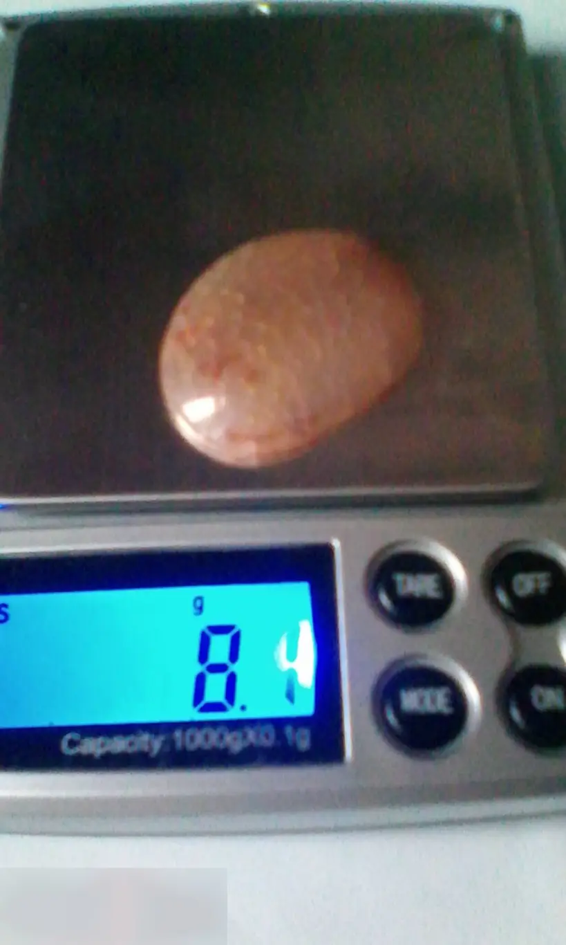 Агат вены дракона 32х25х6 мм 4