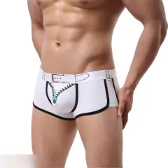 Трусы боксеры мужские белые размер L