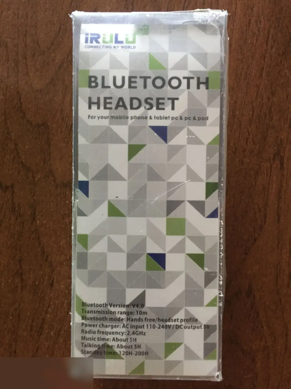 Bluetooth гарнитура iRULU R11 6