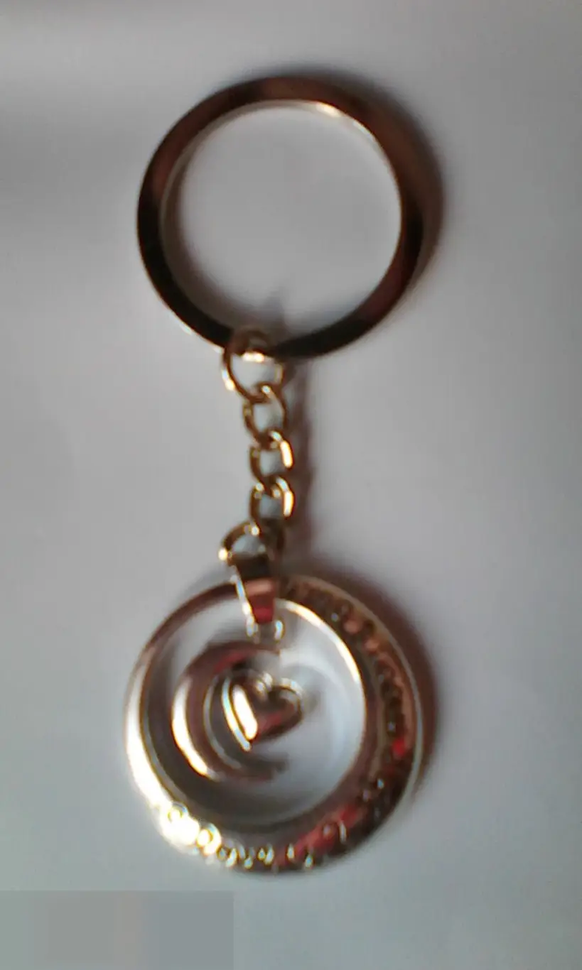 Брелок I Love u 2 the Moon and back Я бесконечно люблю тебя