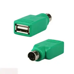 Адаптер переходник для подключения USB клавиатуры к PS/2