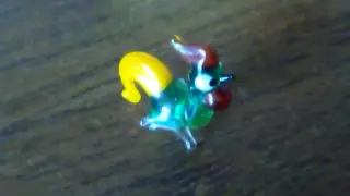 Фигурка из стекла петух