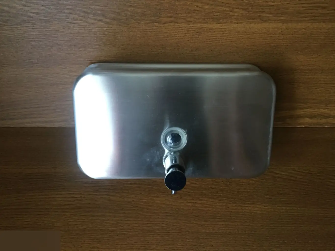 Дозатор для жидкого мыла 1,2 л нержавеющая сталь 3