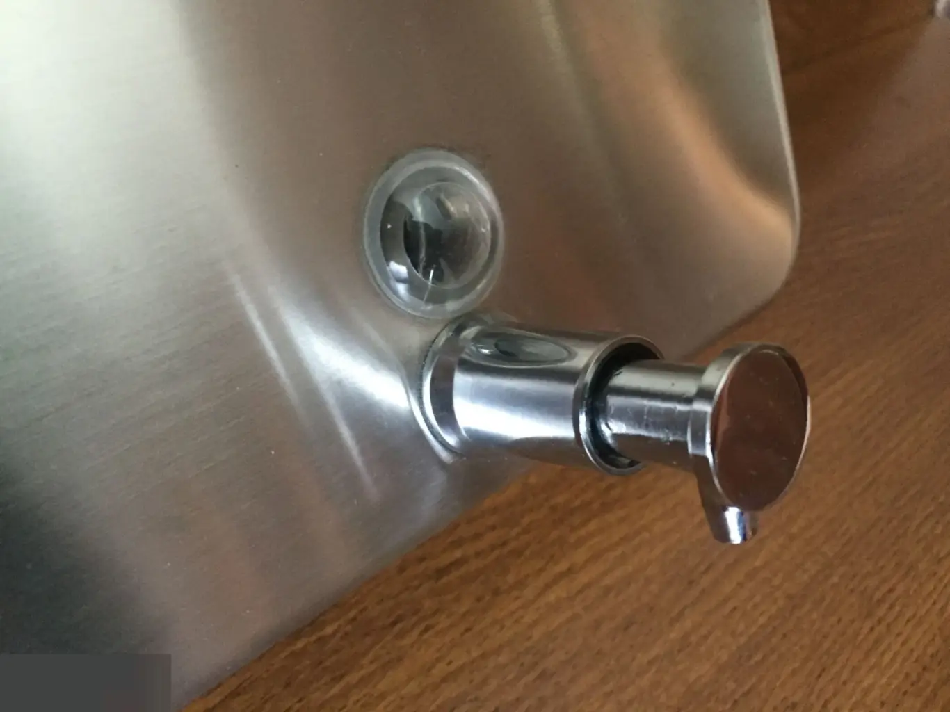 Дозатор для жидкого мыла 1,2 л нержавеющая сталь 5