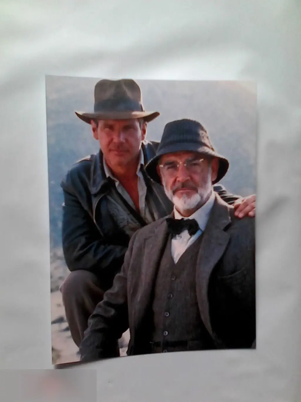 Харрисон Форд Шон Коннери современное фото 10*13.5 см Индиана Джонс и последний крестовый поход