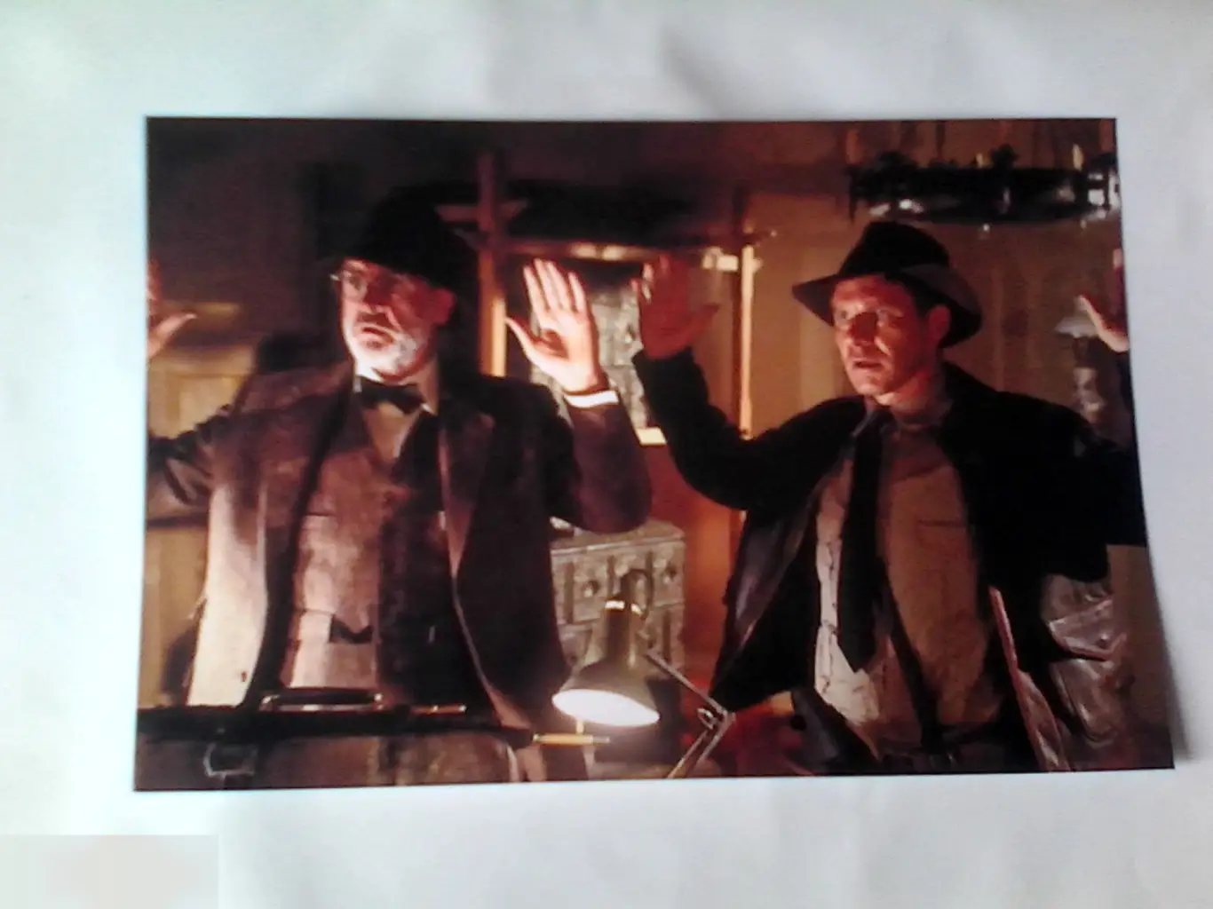 Харрисон Форд Шон Коннери современное фото 10*15 см Индиана Джонс и последний крестовый поход