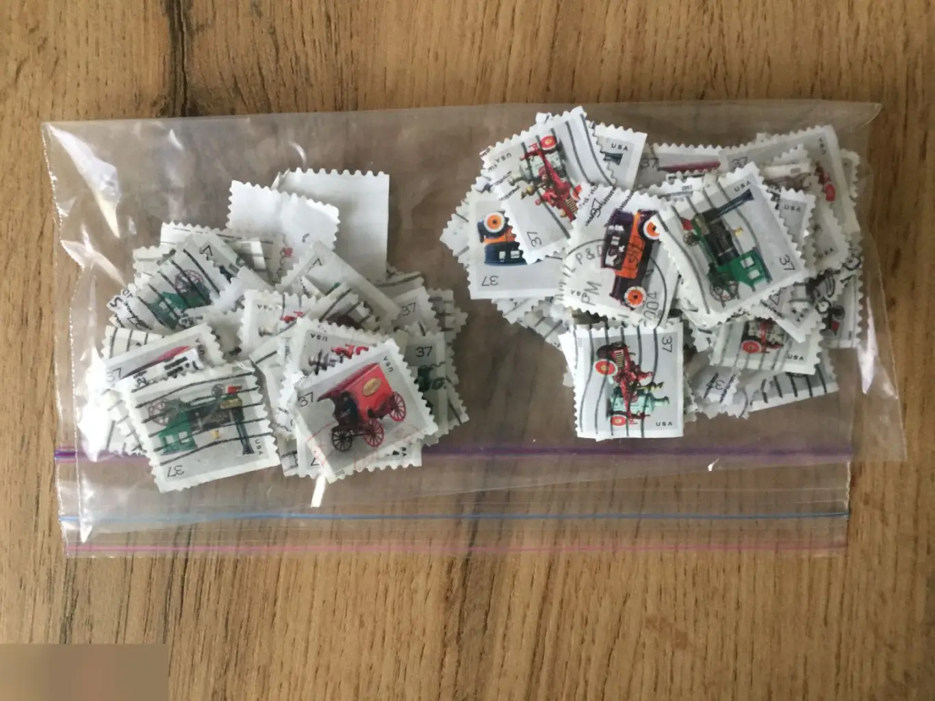 Транспорт США 112 почтовых марок 37 центов USA
