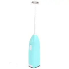 Ручной мини миксер голубой