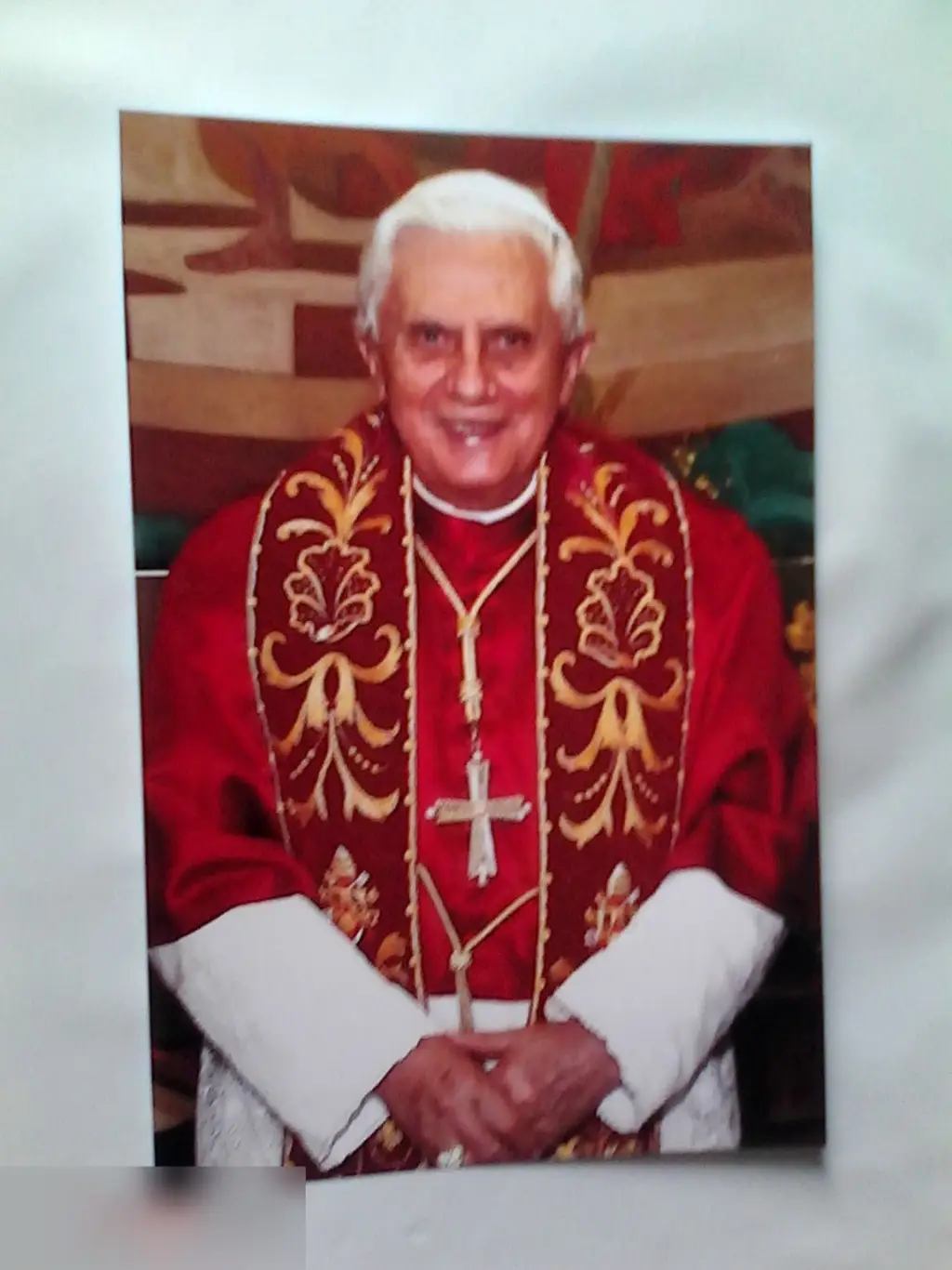 Бенедикт XVI современное фото 10*15 см