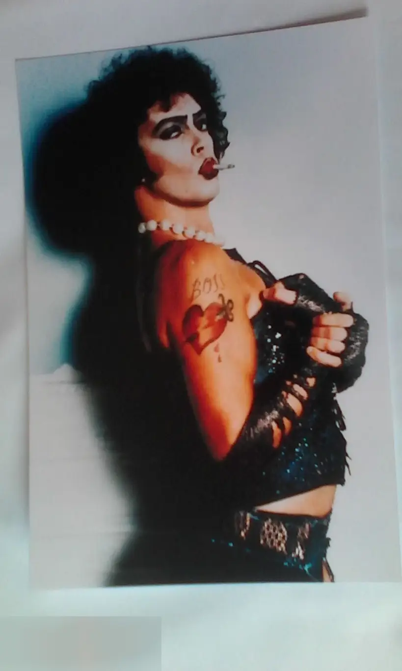 Тим Карри современное фото 10*15 см Шоу ужасов Рокки Хоррора