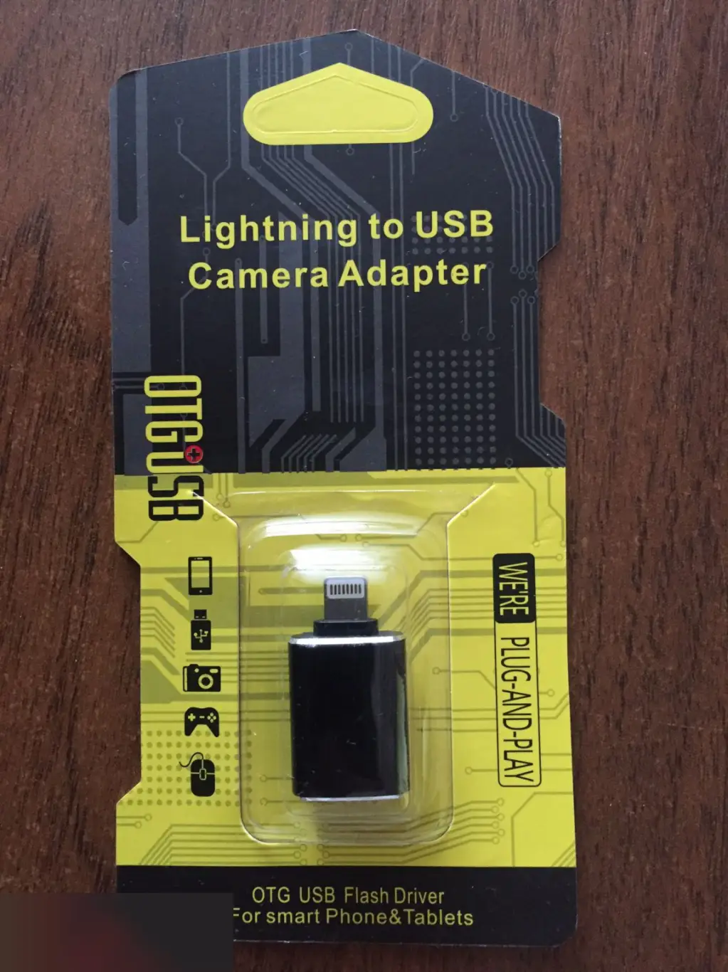 Переходник Lightning to USB Camera Adapter для iPhone и iPad iOS 13 и новее