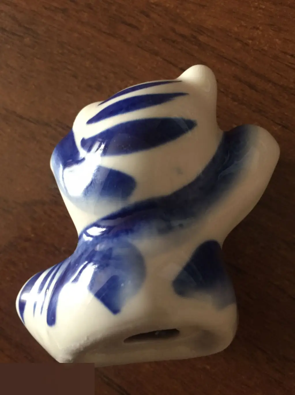 Тигрёнок тигр гжель фигурка фарфор 1