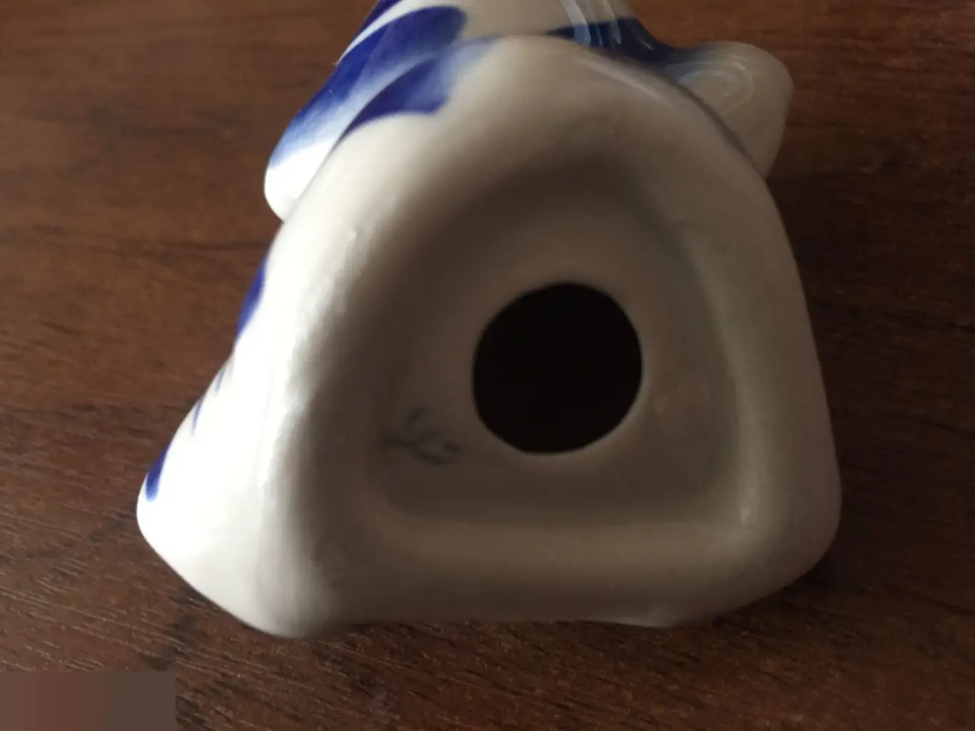 Тигрёнок тигр гжель фигурка фарфор 2