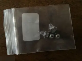 Серьги-гвоздики 5 мм