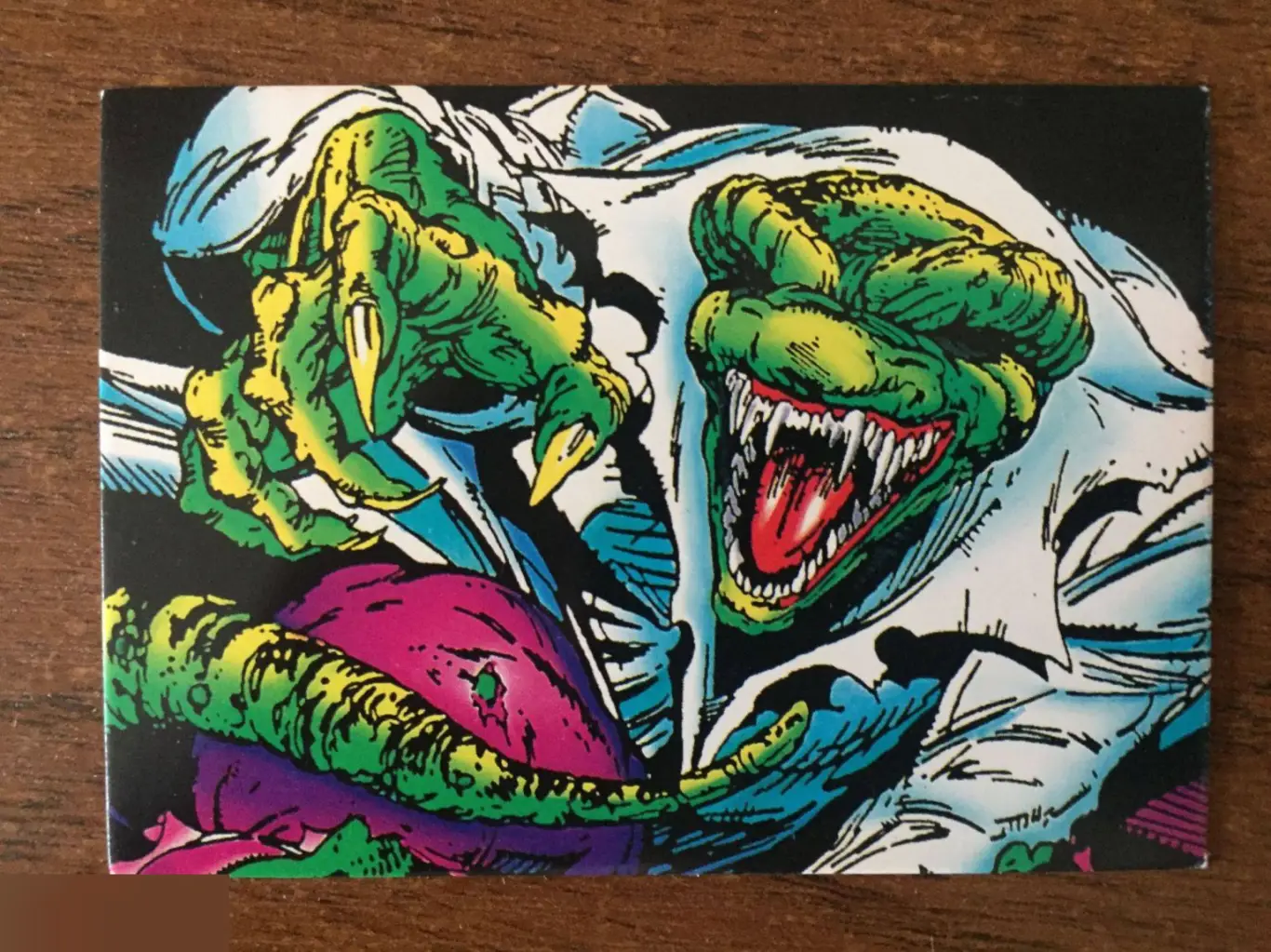 Рис Иванс автограф на карточке 1