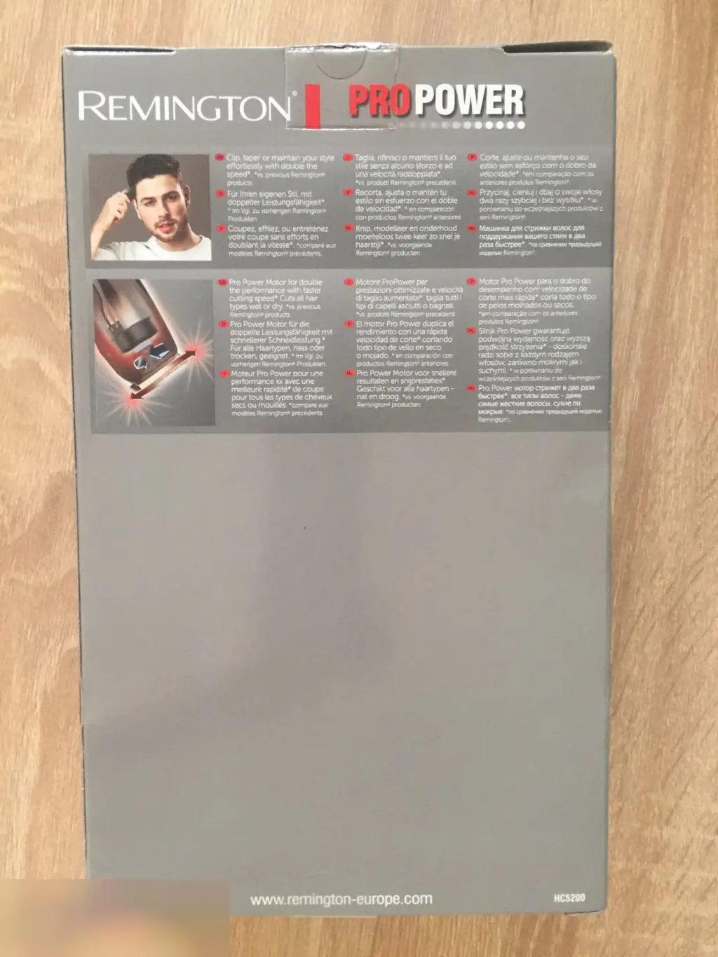 Машинка для стрижки волос Remington Pro Power HC5200 б/у 4