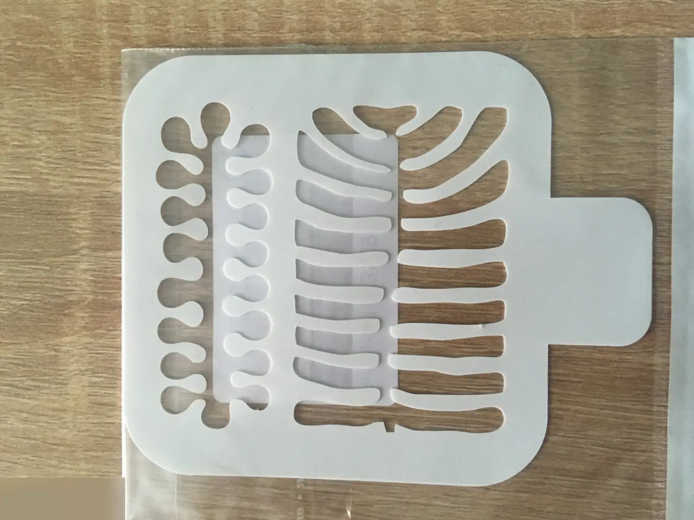 Трафарет узор 9 см