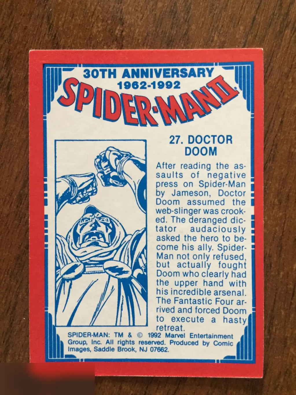 Саймон Темплман автограф на карточке 1