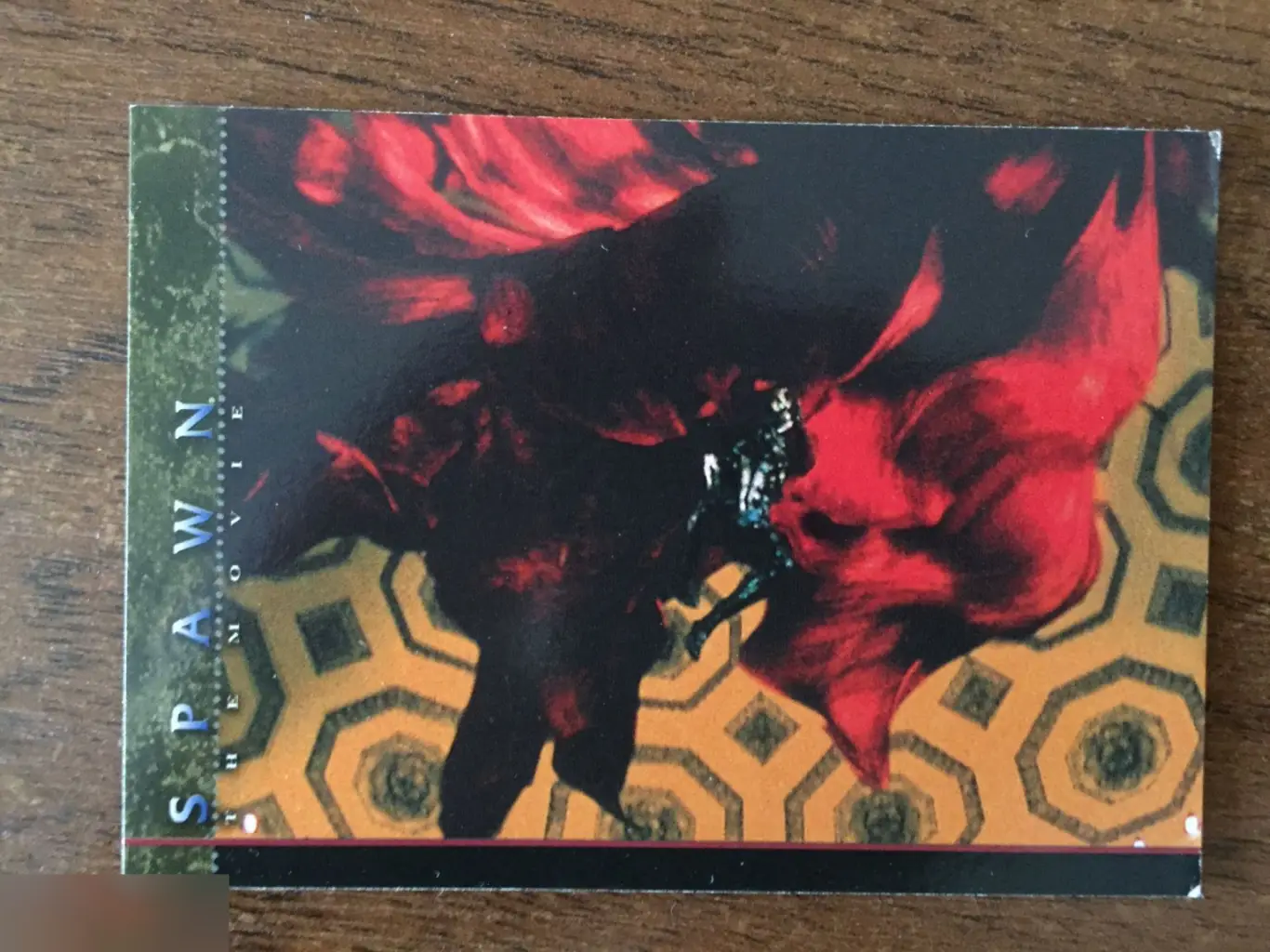 Мартин Шин автограф на карточке Спаун 1