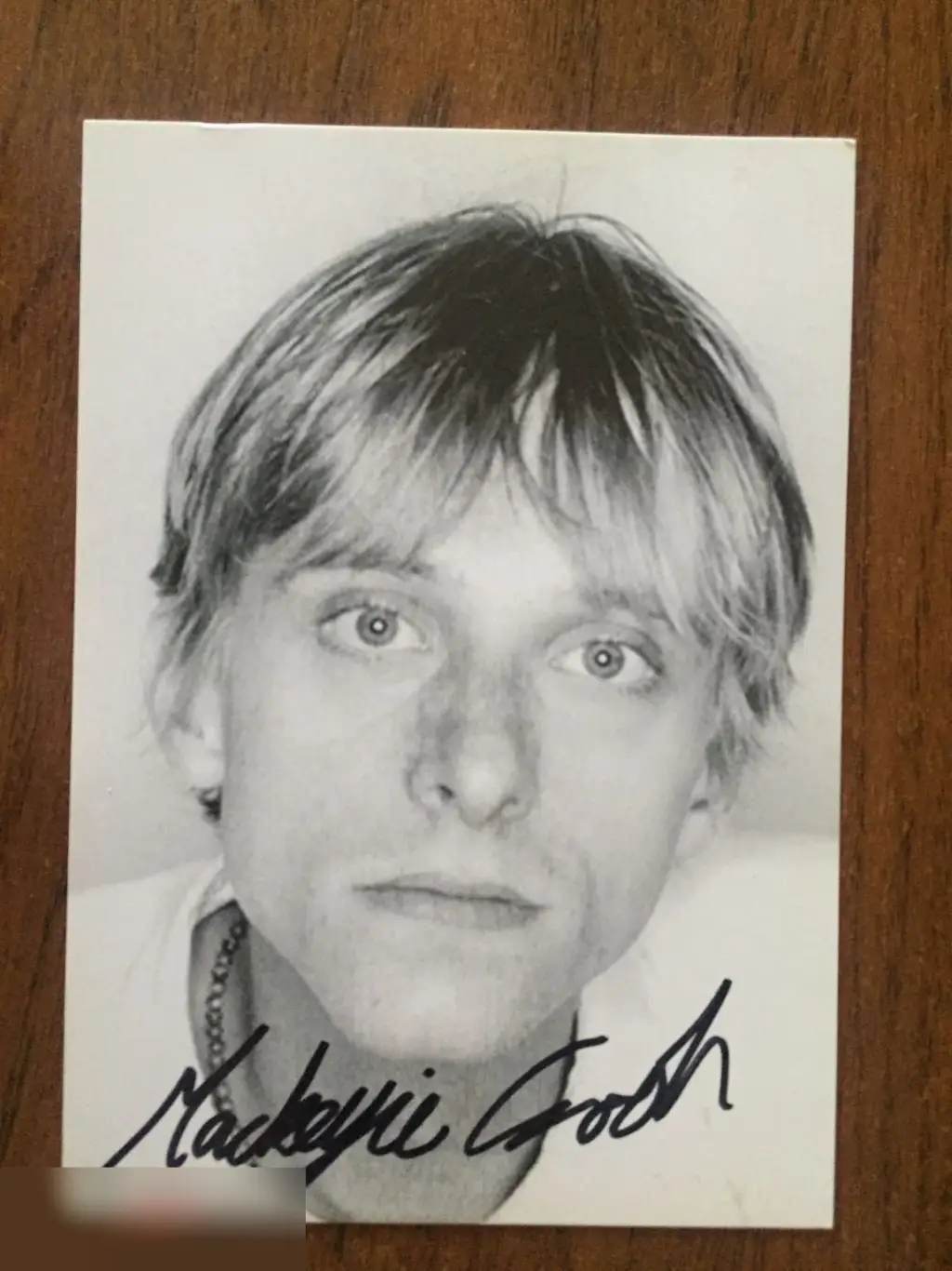 Маккензи Крук автограф